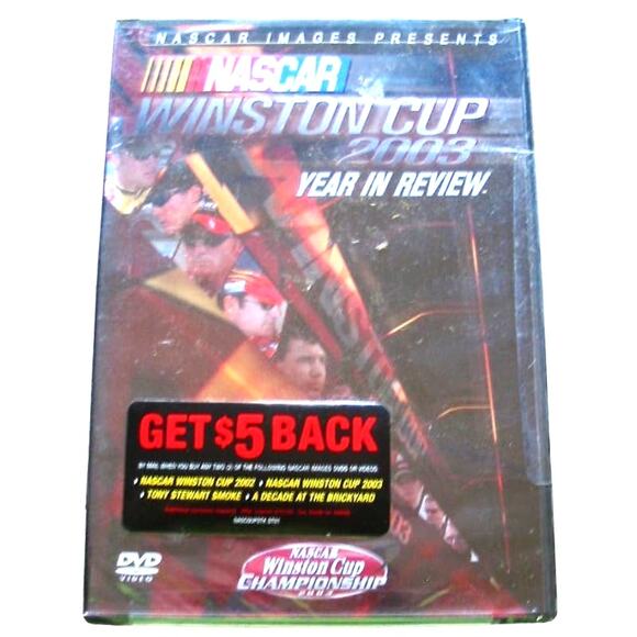 Dreamworks NASCAR Winston Cup Year in Review 2003 DVD Documentary Car Racing - Picture 1 of 2